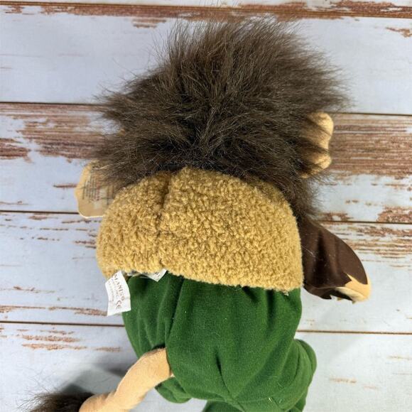 Folkmanis Troll Puppet with No Hedgehog Finger Puppet Fantasy Collectible - Picture 4 of 6